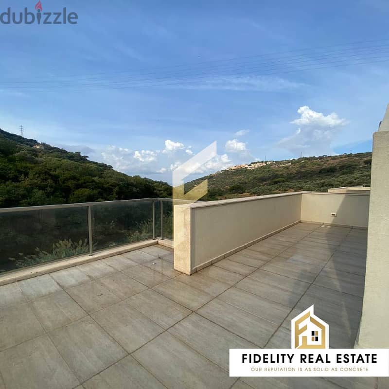 Furnished duplex apartment for sale in Baabda Bsous KR891 1