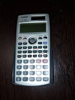 financial calculator - casio fc 200