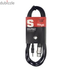 Stagg SAC1MPSXF 1m Audio Cable