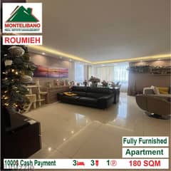 Fully Furnished Apartment for rent located in Roumieh 0
