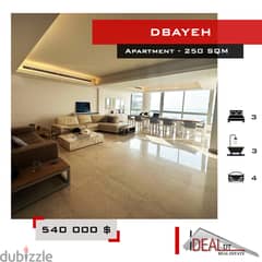 Apartment for sale in Dbayeh 250 sqm, شقة للبيع في ضبية ref#ea15273 0