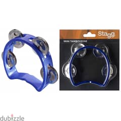 Stagg Mini Tambourine - Blue