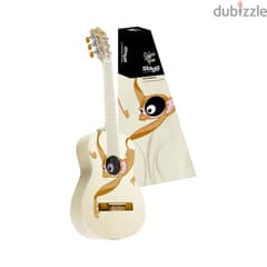 Stagg C505 White Monkey Classic Guitar