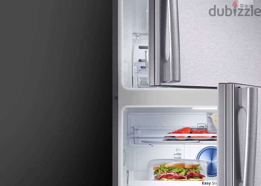 SAMSUNG Refrigerator RT53K6530LF Inverter Silver براد سامسونغ انفرتر 6