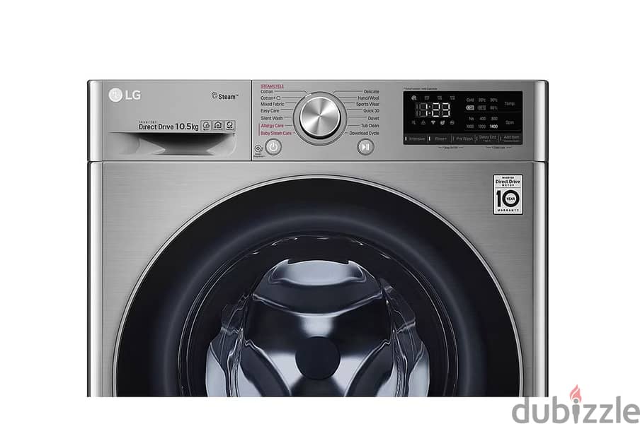 LG 10.5 Kg Inverter Washing Machine WIFI غسالة ال جي مع الذكاء الصناعي 5