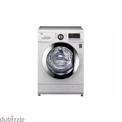 LG Washer Dryer Machine 8/4 kg White  غسالة نشافة ال جي ابيض