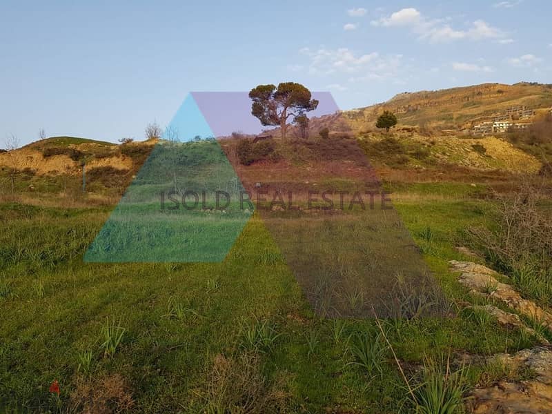 A 3000 m2 land with a view for sale in Fakra - أرض مطلة للبيع في فقرا 4
