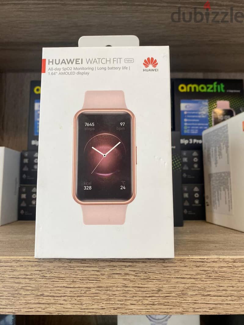 HUAWEI - WATCH FIT NEW-Pink