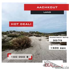 HOT DEAL ! Land for sale in Aachqout 1500 sqm REF#NW56304 0