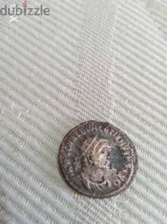 Ancient Roman Bronze coin for Constantine the Great year 306 AD
