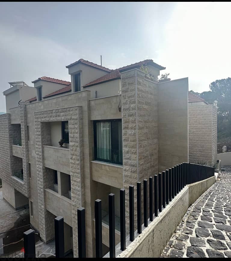 250Sqm|Luxurious apartment in Baabdat |Mountain view 15