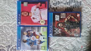 4 Ps4 games for sale