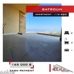 Apartment for sale in batroun 110 sqm REF#JCF-AM48013