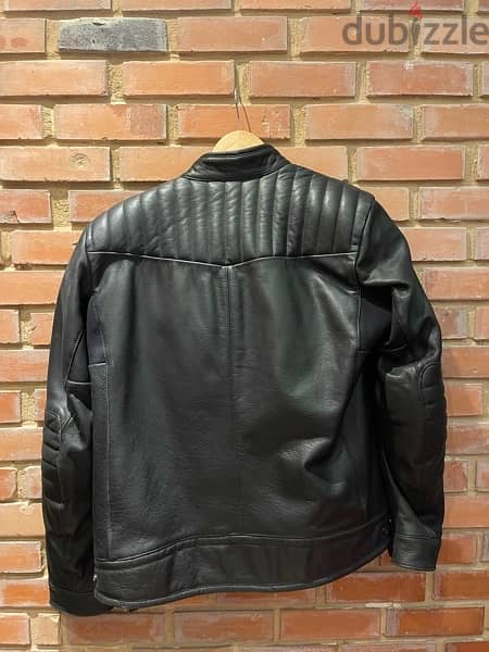 “Alpinetars” Crazy Eight motorcycle leather jacket 3