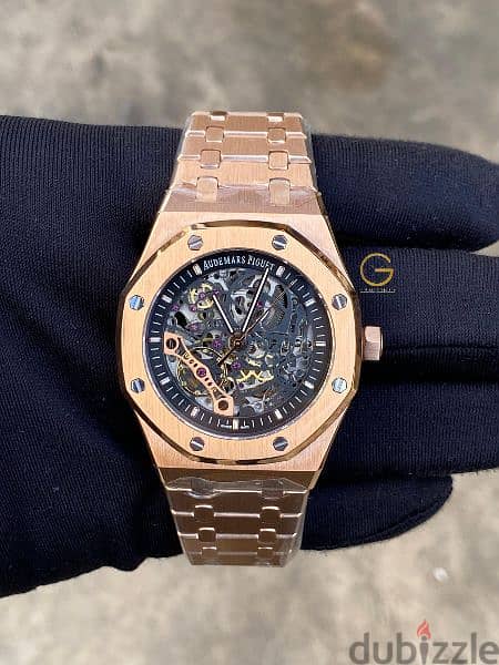 Audemars piguet skeleton discount gold