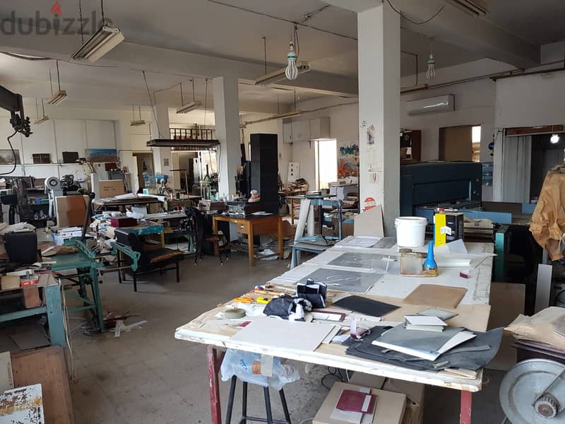 A 265 m2 factory+20m2 balcony for sale in Bauchrieh PRIME LOCATION 4