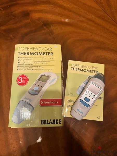 med forehead /ear thermo  scanning temp of baby milk, bathwater new 0