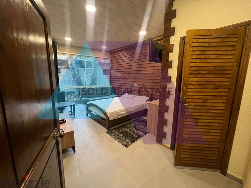 Furnished 52 m2 ground floor chalet for sale in Faraya,Prime Location 3