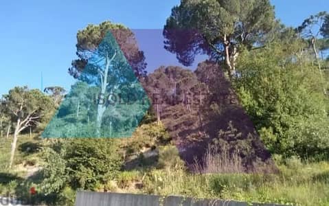 750m2 land+Panoramic view for sale in Salima/Baabda-أرض للبيع في بعبدا