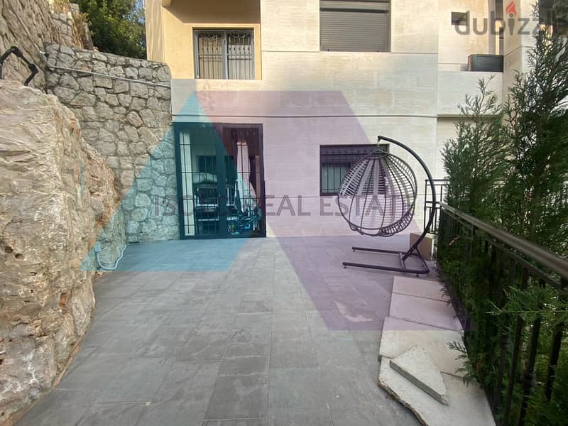 Furnished 210m2 apartment+65 m2 terrace+open view for sale in Ajaltoun 2