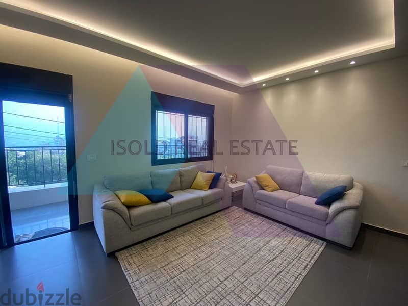 Furnished 210m2 apartment+65 m2 terrace+open view for sale in Ajaltoun 4