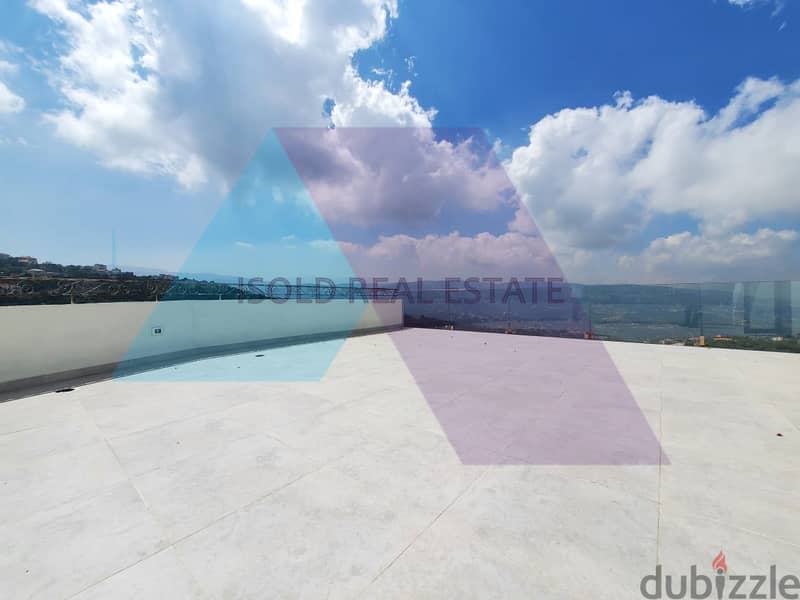 560m2 duplex apartment+huge terrace+panoramic view for sale in Rayfoun 5
