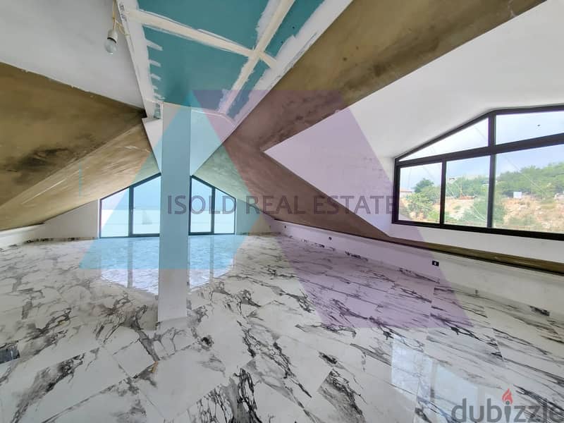 560m2 duplex apartment+huge terrace+panoramic view for sale in Rayfoun 6