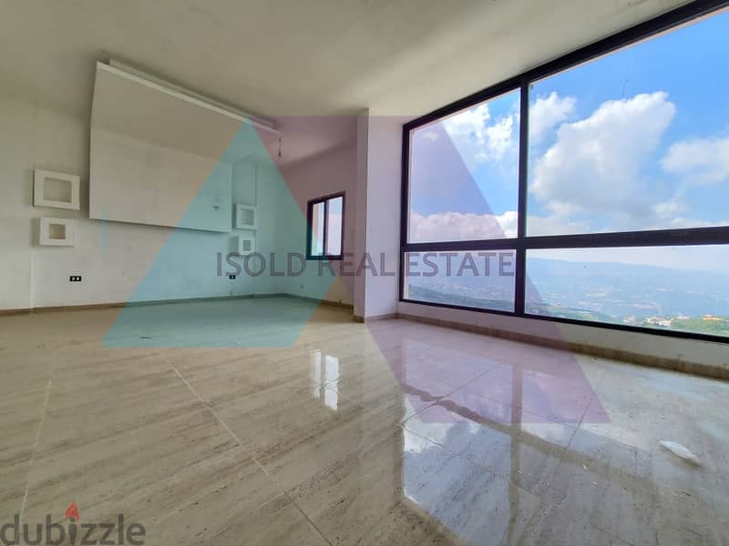 560m2 duplex apartment+huge terrace+panoramic view for sale in Rayfoun 8