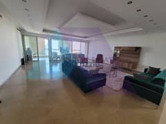 Decorated 320 m2 apartment+city/sea view for sale in Hazmieh/Martakla