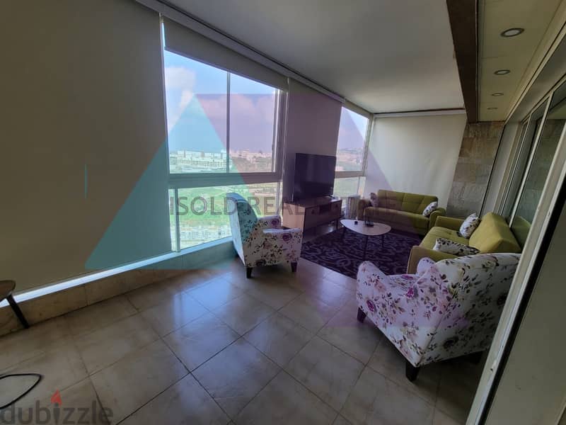Decorated 320 m2 apartment+city/sea view for sale in Hazmieh/Martakla 4