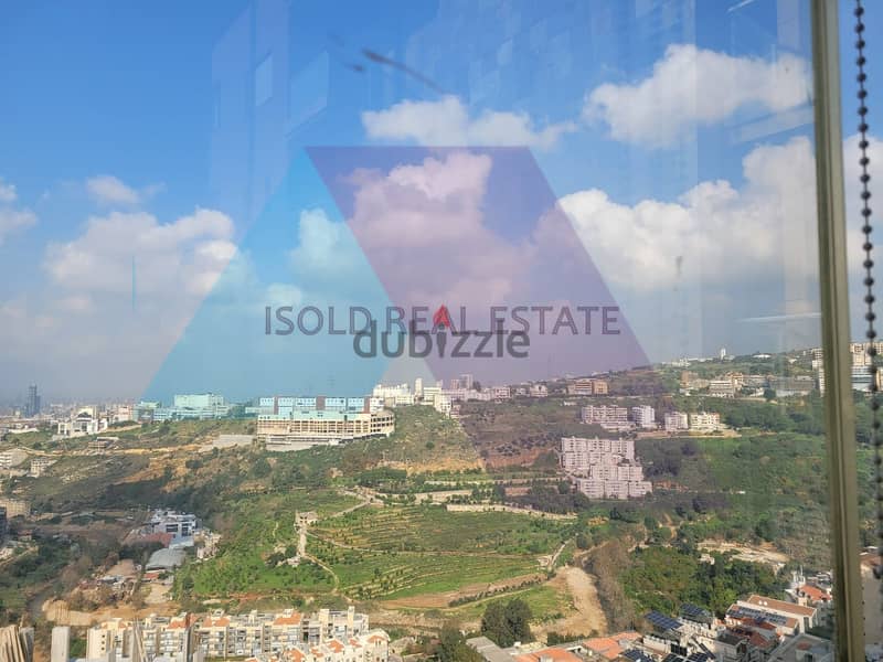 Furnished 275 m2 apartment+city/sea view for sale in Hazmieh/Martakla 4