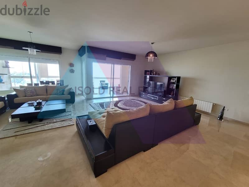 Furnished 275 m2 apartment+city/sea view for sale in Hazmieh/Martakla 2