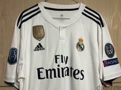 Real Madrid zineddine zidane limited edition adidas full badges jersey 0