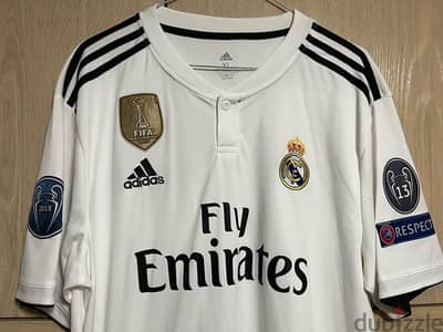 Real Madrid zineddine zidane special edition adidas full badge jersey