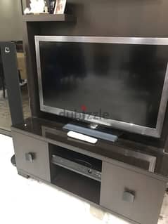 tv 42 inch 5 speakers, dvd and subwoofer