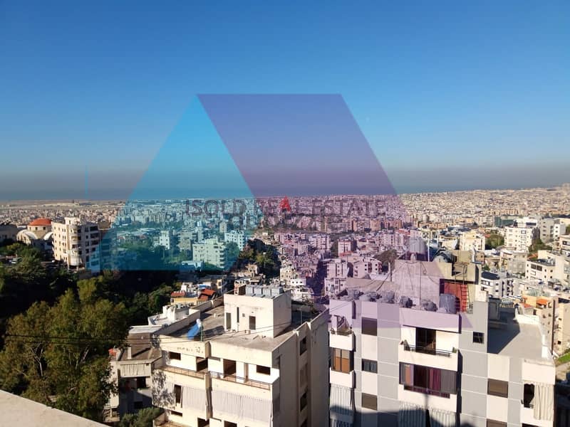 150 m2 apartment+150m2 roof &50m2 terrace+open view for sale in Hadath 2