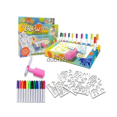 Magic Air Brush Blow Pen Kit