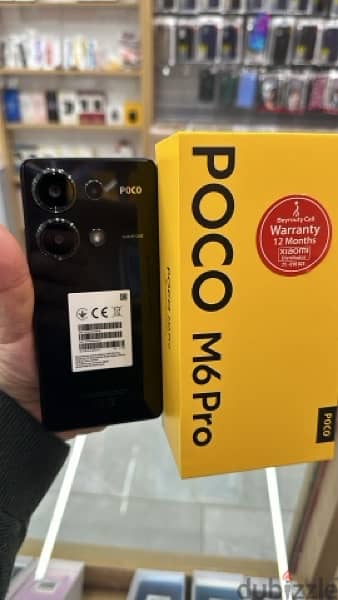 poco m6 pro 12+512 mobile phone