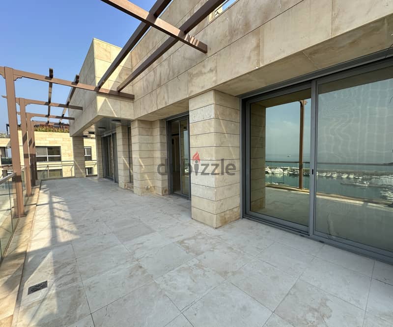 Waterfront City Dbayeh/ Apartment for Rent/ Rooftop/ 643 sqm/ Marina 10