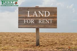 Prime location land for rent in Naqqache Dbaye | 500 Sqm للايجار نقاش 0