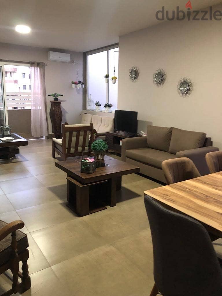 140 Sqm|Fully furnished Apartment For Sale With Sea View In Mansourieh 1