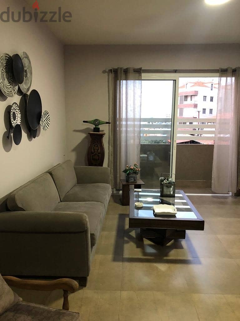 140 Sqm|Fully furnished Apartment For Sale With Sea View In Mansourieh 0