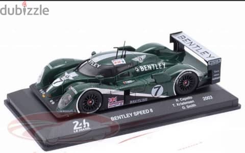 Bentley Speed 8 (24H Le Mans 2003) diecast car model 1;43.