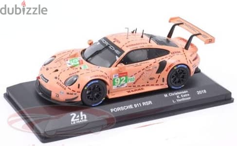 Porsche 911 RSR (2018) diecast car model 1;43.