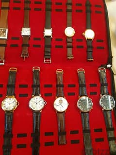Pack of 10 elegant watches