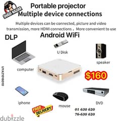 portable projector WiFi android