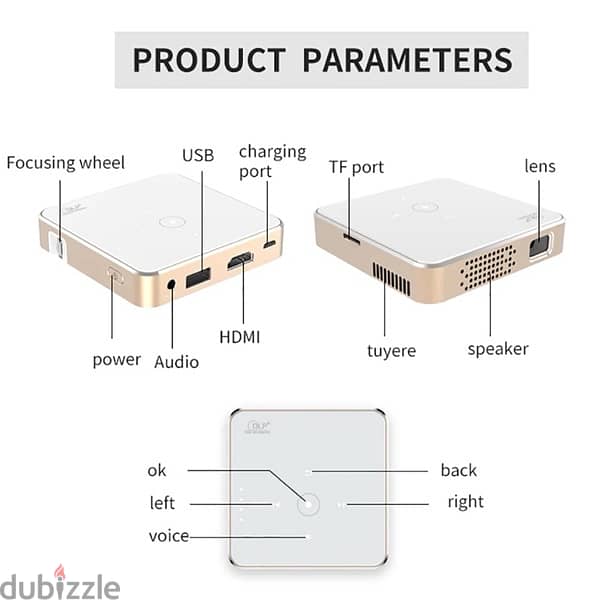 portable projector WiFi android 2