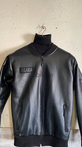 leather jacket copy A size L brand like new delivery available