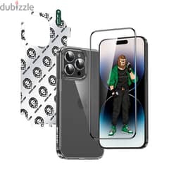 Green Lion 4 in 1 Defender Pack for iPhone 15 Pro / iPhone 15 Pro Max 0