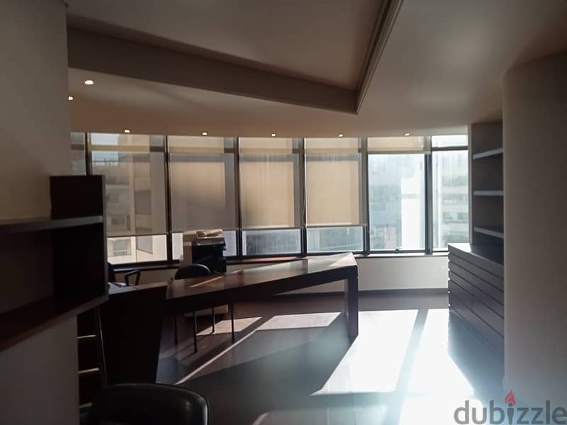 235 Sqm | Fully Furnsihed Office For Rent With Sea View In Achrafieh 1